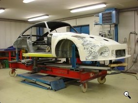 Restauration Porsche 935