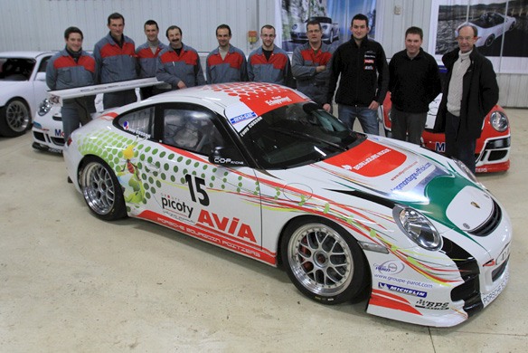 Equipe Bourgoin Porsche Poitiers 2012